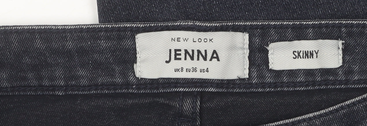 New Look Women's Black Skinny Jeans Size 8