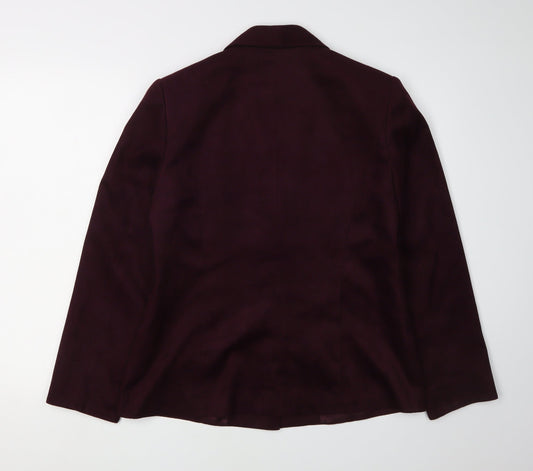 Jacques Vert Women's Purple Blazer, Size 12, Workwear
