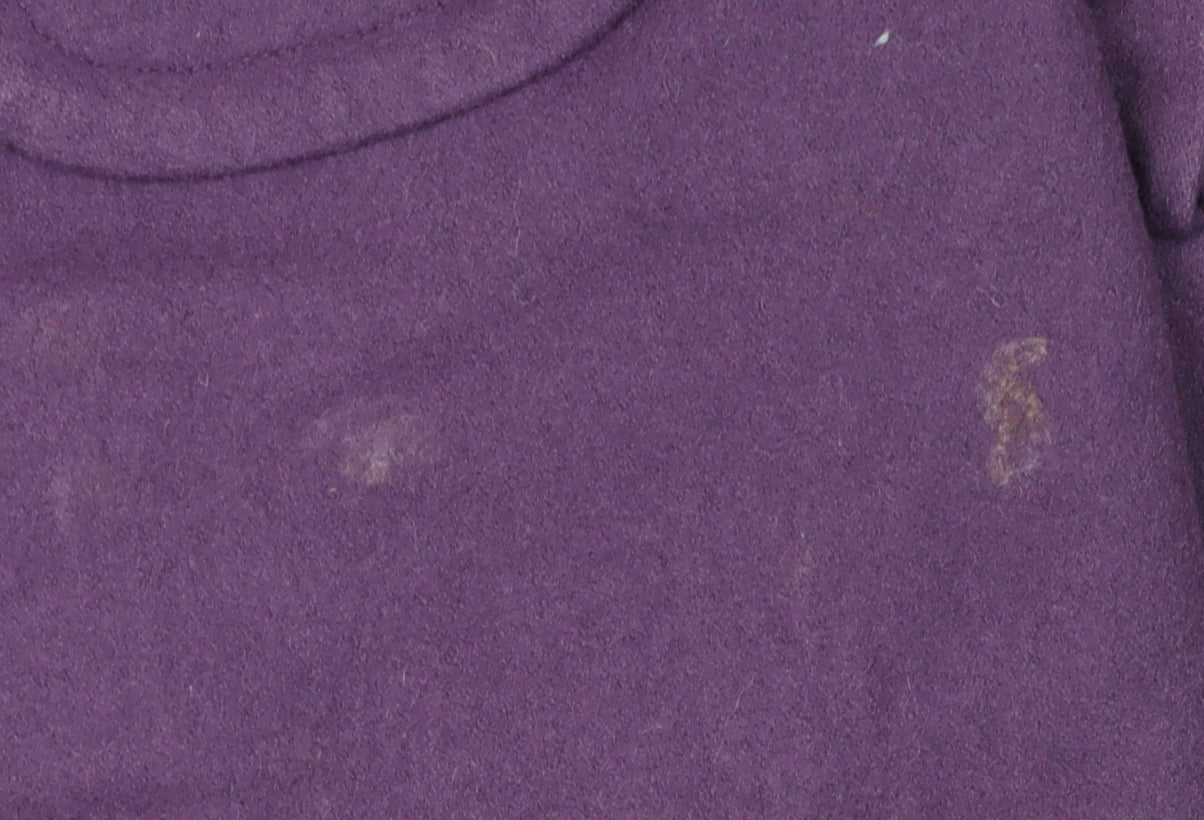Womens UK Size 16 Monsoon Purple Pea Coat