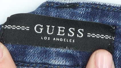 Guess Women's Blue Skinny Jeans Size 26 Mid-Rise