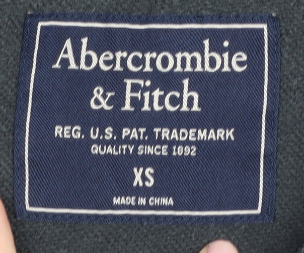Abercrombie & Fitch Men's Black XS Graphic Sweatshirt