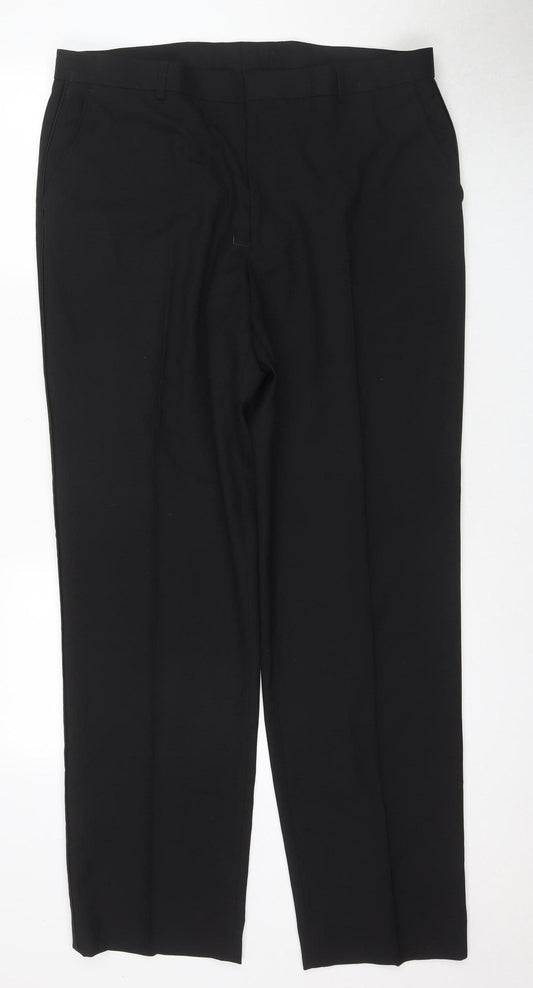 Marks & Spencer Men's Black Dress Pants Size L