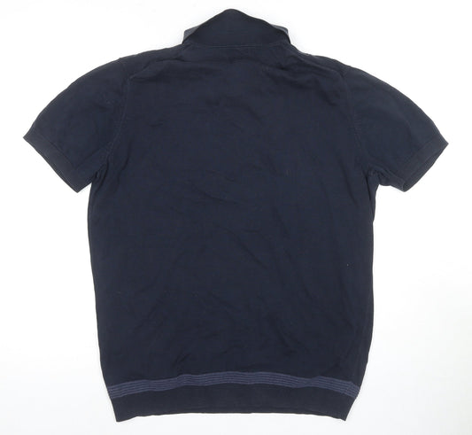 Maison du Polo Blue Men's Polo Shirt L, Casual Classic