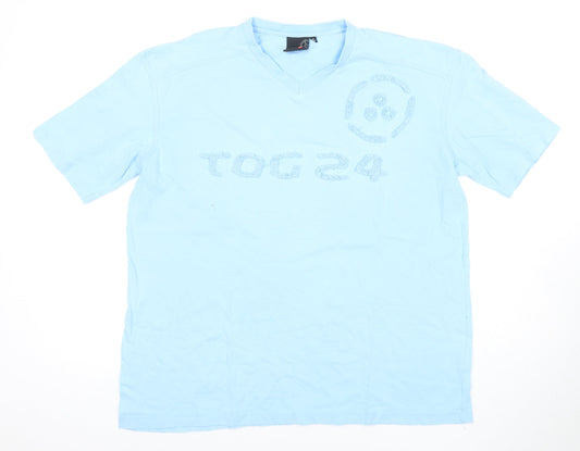 Mens UK Size S TOG24 Blue T-Shirt