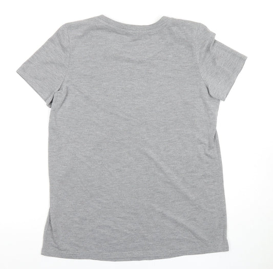 Womens UK Size 10 NEXT Grey T-Shirt