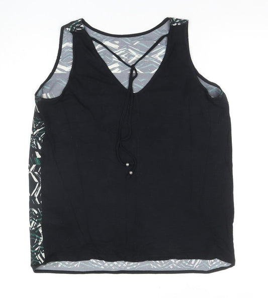 Womens UK Size 14 Warehouse Multicoloured Tank