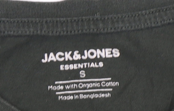 Mens UK Size S JACK & JONES Green T-Shirt