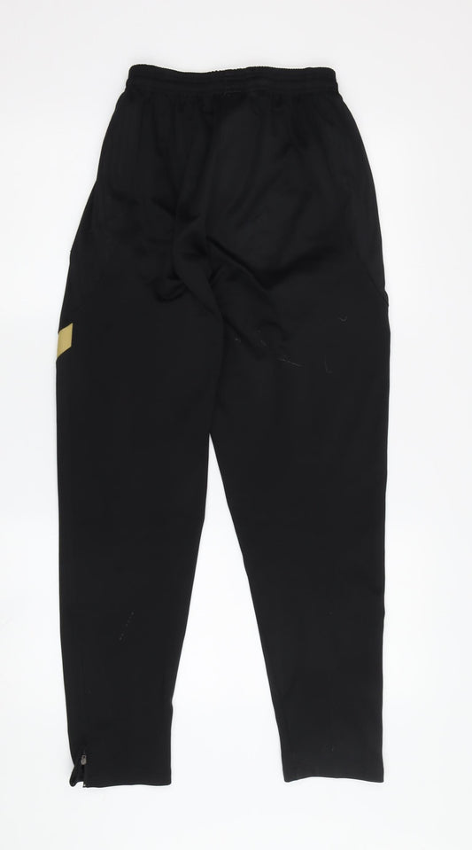 Nike Men's Black Dri-FIT Track Pants S Athletic