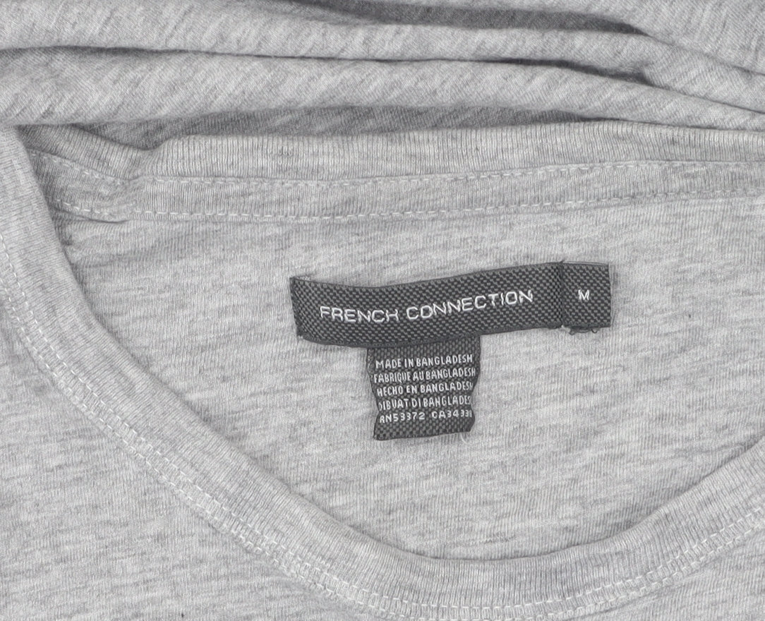 Mens UK Size M French Connection Grey T-Shirt