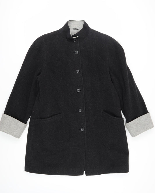 Womens UK Size 16 BHS Black Basic Jacket