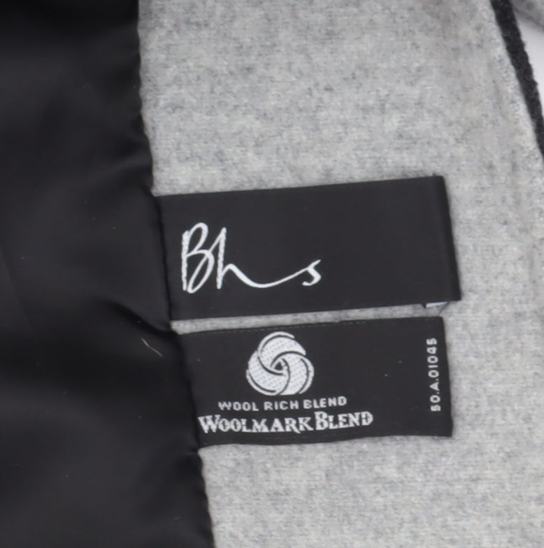Womens UK Size 16 BHS Black Basic Jacket