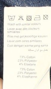 New Look Women's Blue Skinny Jeans Size 12