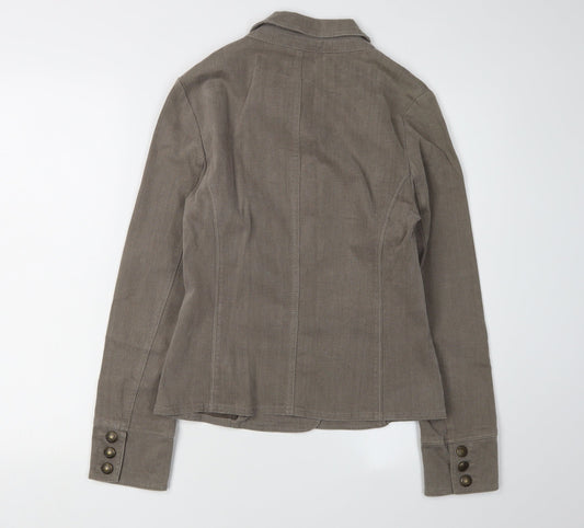 Marks and Spencer Women's Brown Suit Jacket Size 8