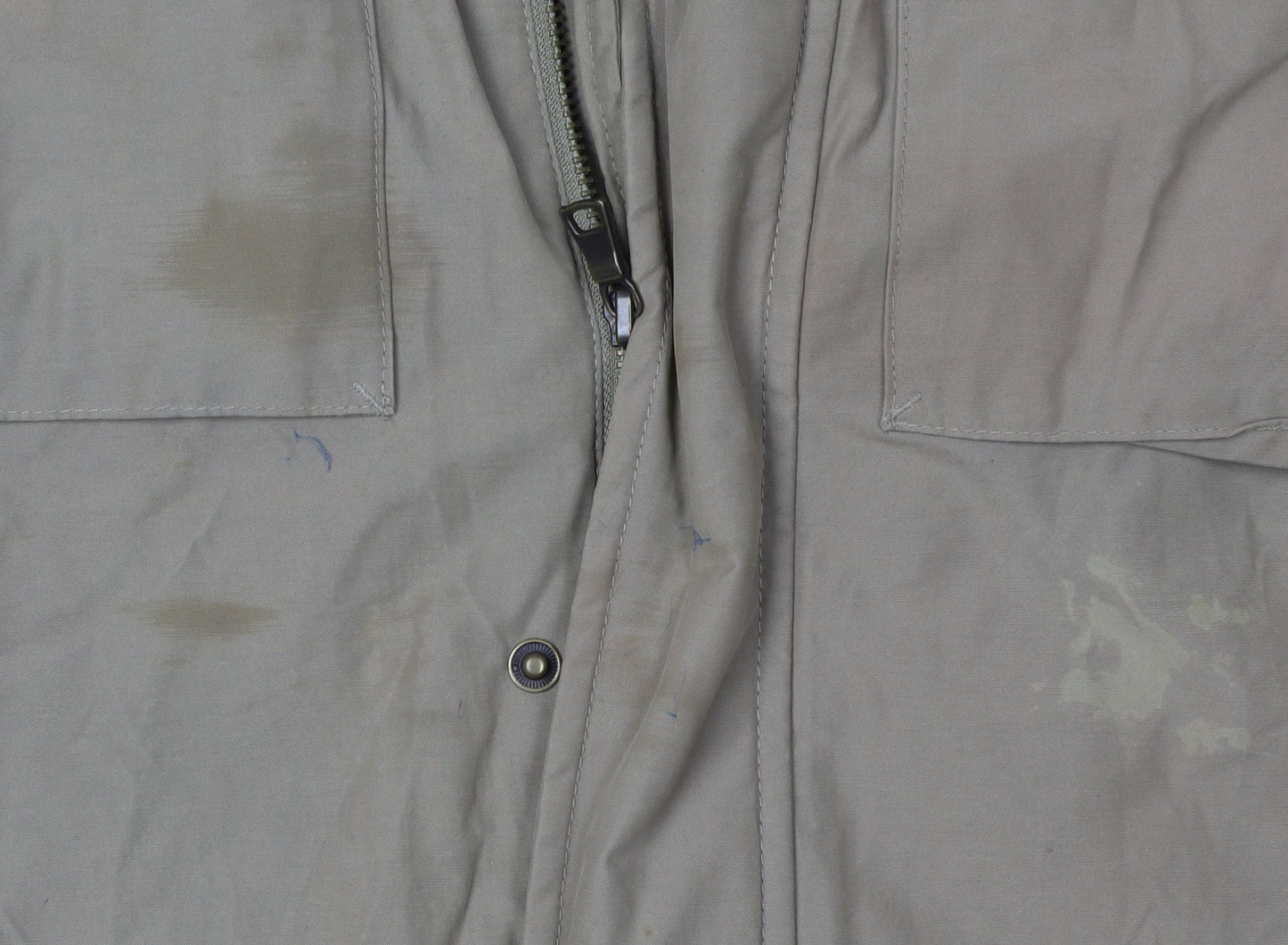 Mens UK Size L Marks and Spencer Brown Military Jacket