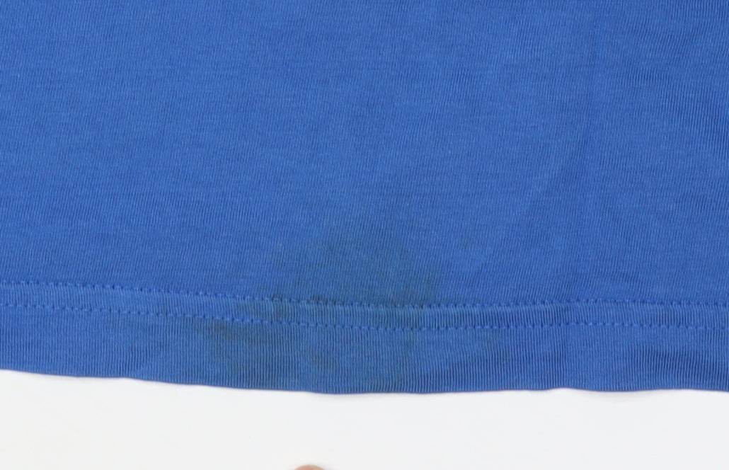Additional view of Puma Men's Blue XL Sports T-Shirt with Logo