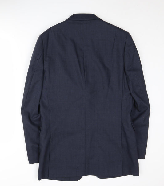 Mens UK Size 38 Jaeger Regular Blue Suit Jacket