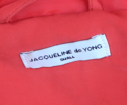 Jacqueline de Yong Women's Red Anorak Jacket S
