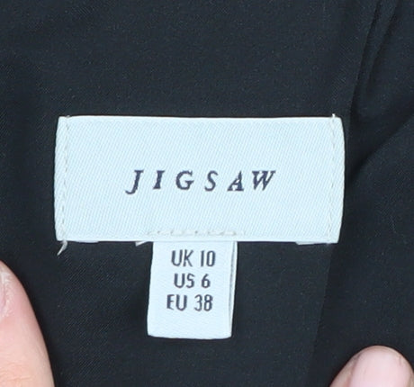 Womens UK Size 10 Jigsaw Straight & Pencil Tweed Skirt