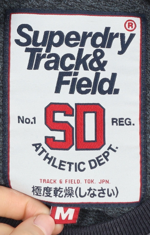 Superdry Men's Grey Long Sleeve T-Shirt M