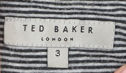 Ted Baker Men's Grey Collared Pullover Jumper M