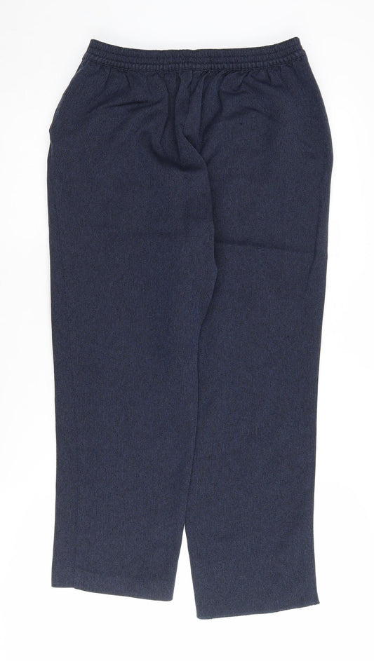 Womens UK Size 12 Honor Millburn Regular Fit Blue Trousers