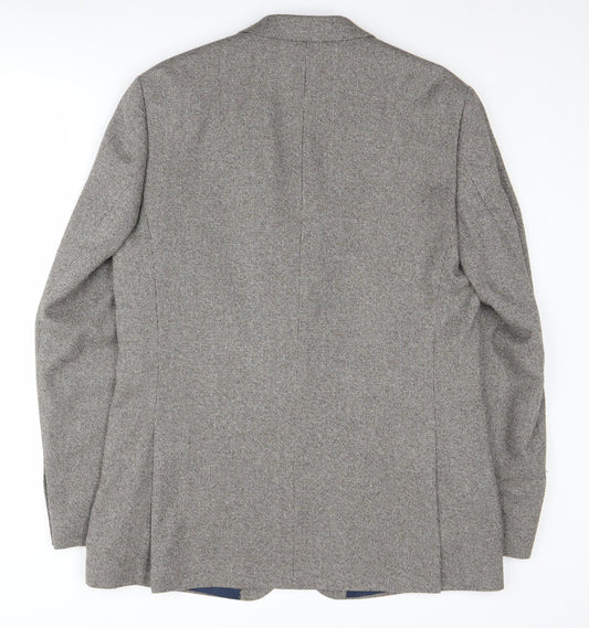 Mens UK Size 42 Marks and Spencer Regular Grey Suit Jacket