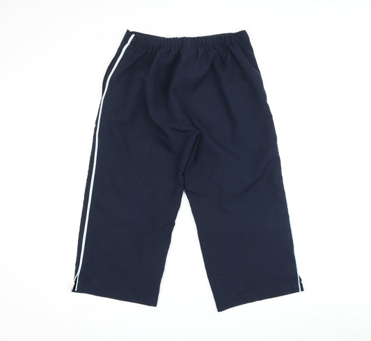 Reebok Women's Blue Track Pants Size 10 Activewear