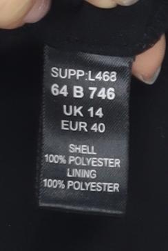 Kaleidoscope Women's Black Size 14 Trousers