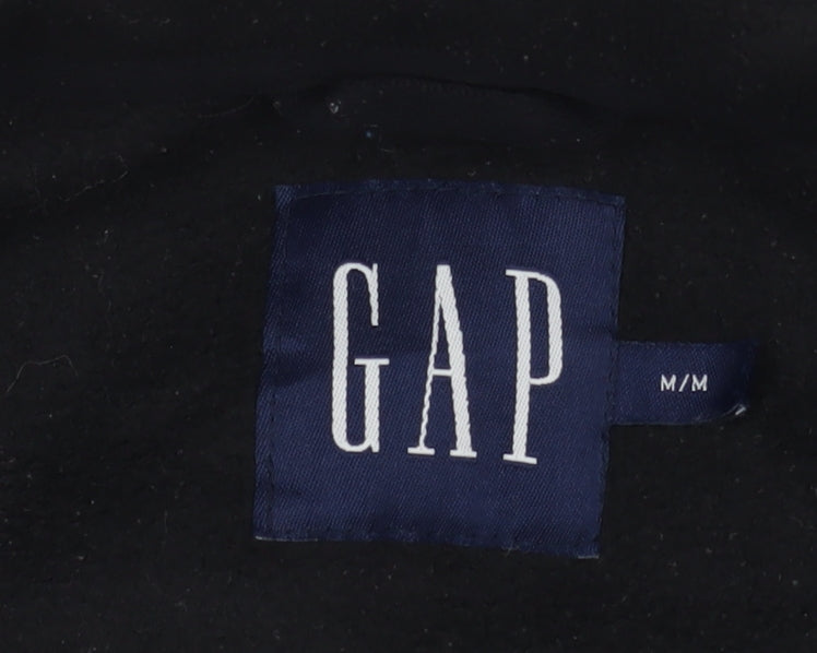 Mens UK Size M Gap Black Basic Jacket