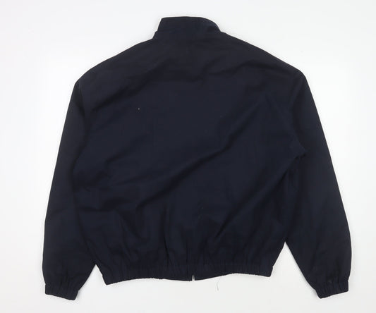Bakerstreet Men's Black M Stand-Up Collar Jacket