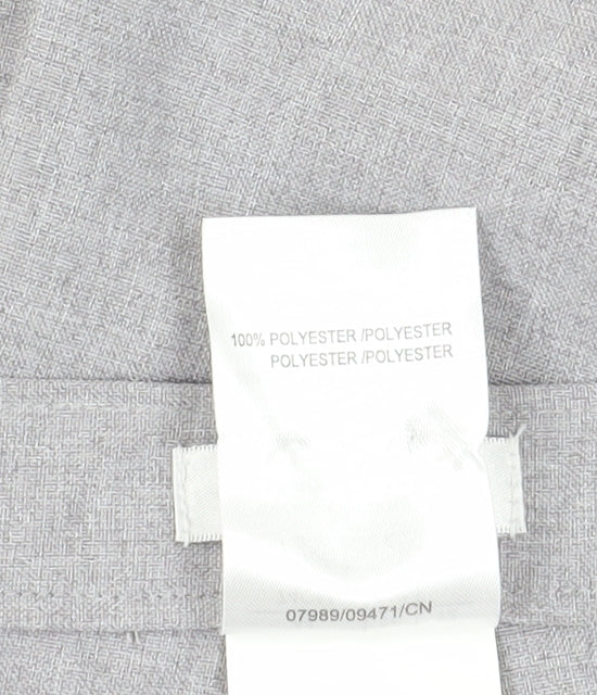 Womens UK Size 16 Damart Regular Fit BusinessCasual Grey Trousers