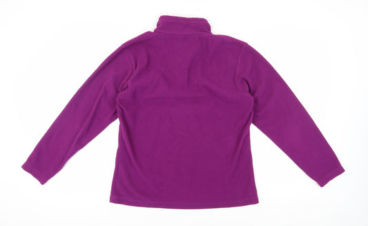 Regatta Women's Purple Fleece Pullover Sweatshirt Size 12