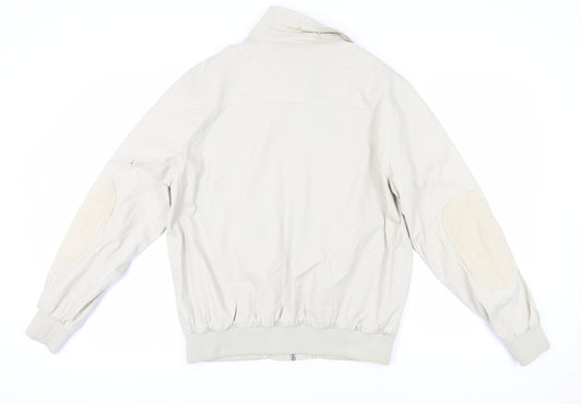 Twistedsoul Men's Beige Bomber Jacket Size L