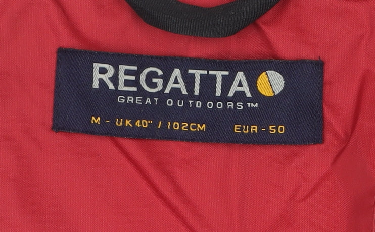 Womens UK Size M Regatta Red Rain Coat