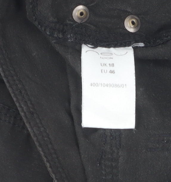 New Look Women's Black Casual Trousers Size 18