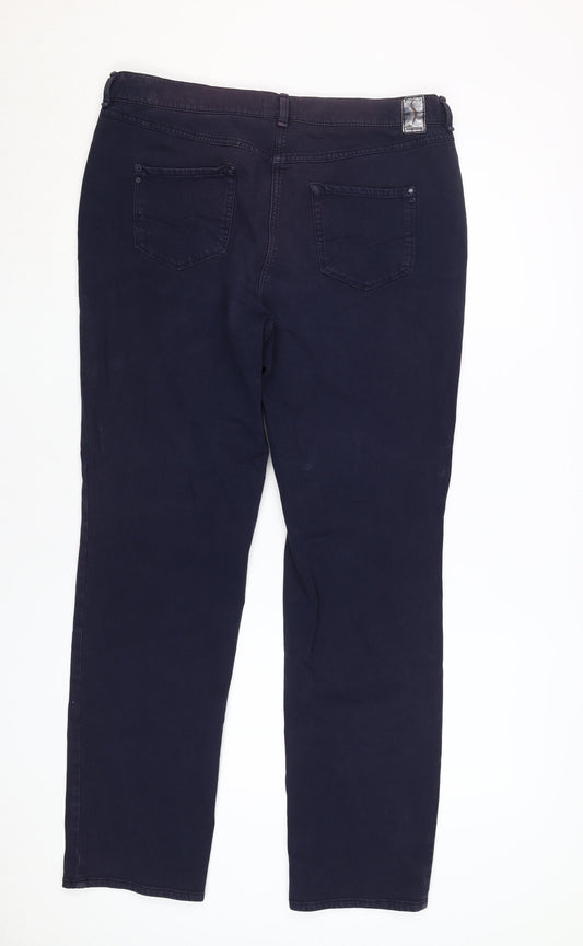 Gardeur Men's Blue Straight Jeans Size 44