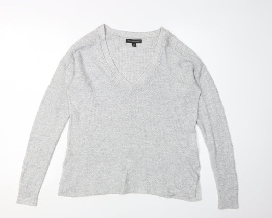 Womens UK Size XS Banana Republic Grey Pullover Jumper