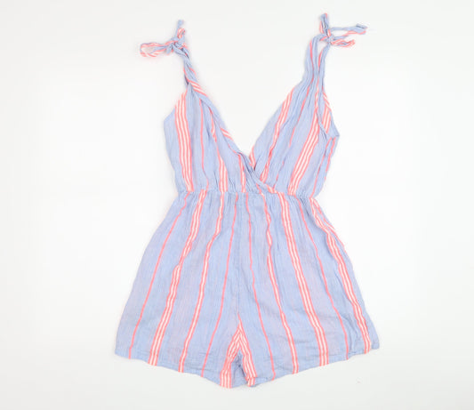 Womens UK Size 6 ASOS One-Piece Blue Playsuit