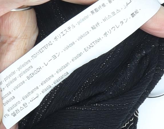 Stradivarius Women's Black Striped Playsuit XS