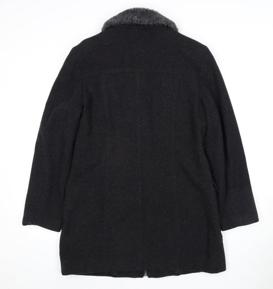 Womens UK Size 12 Modern Classics Black Single-Breasted