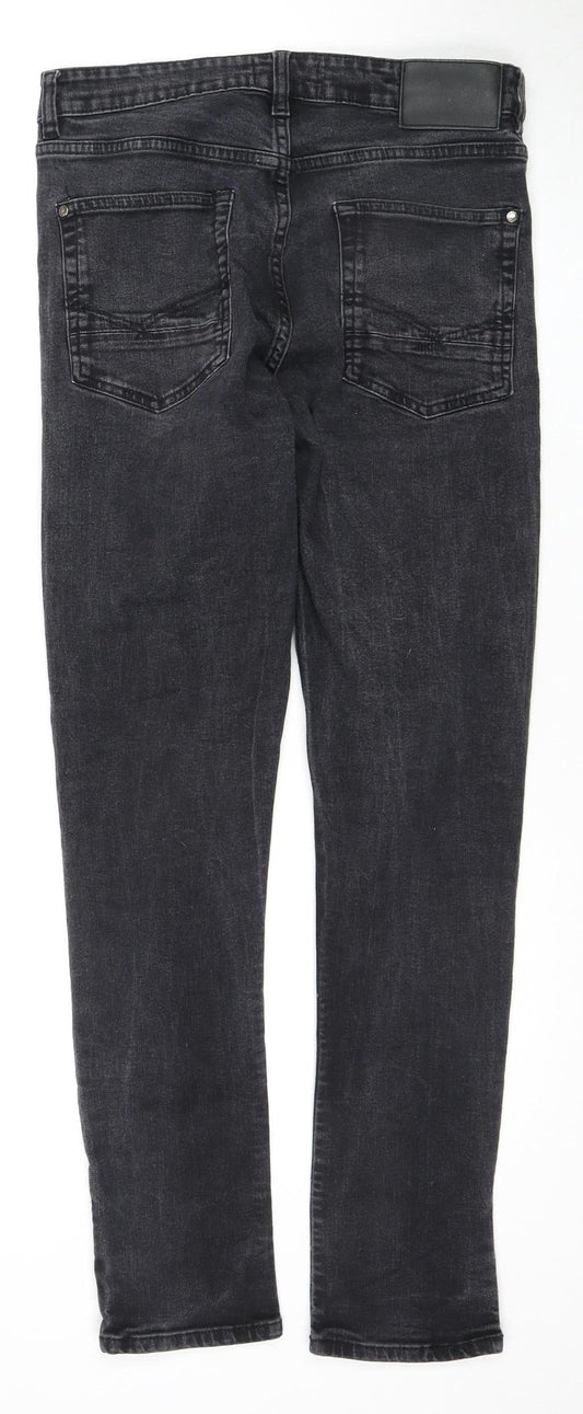 Firetrap Men's Black Skinny Jeans Size 32 Dark Wash