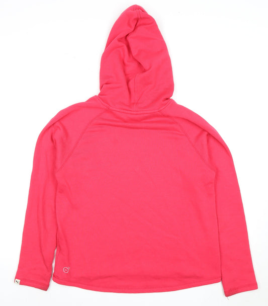 Puma Women's Pink Pullover Hoodie Size 10