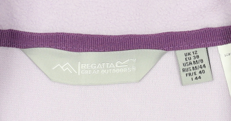Womens UK Size 12 Regatta Purple Pullover Sweatshirt