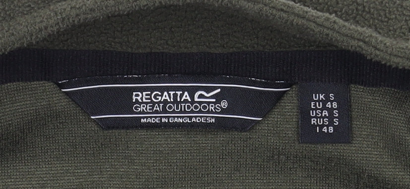 Mens UK Size S Regatta Green Pullover Sweatshirt