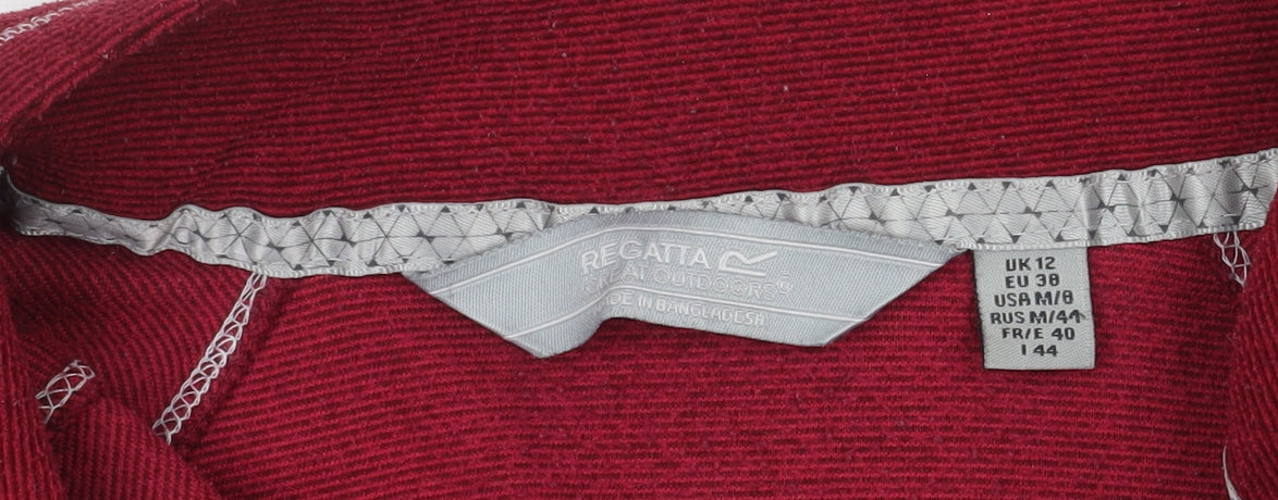Regatta Women's Red Pullover Sweatshirt Size 12
