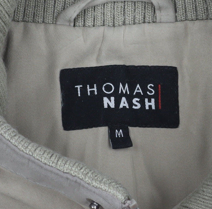 Mens UK Size M Thomas Nash Beige Basic Jacket
