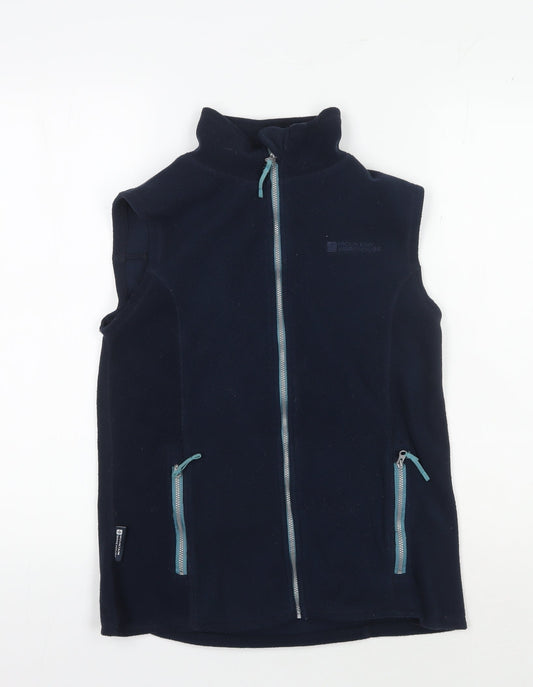 Womens UK Size 10 Mountain Warehouse Blue Basic Jacket