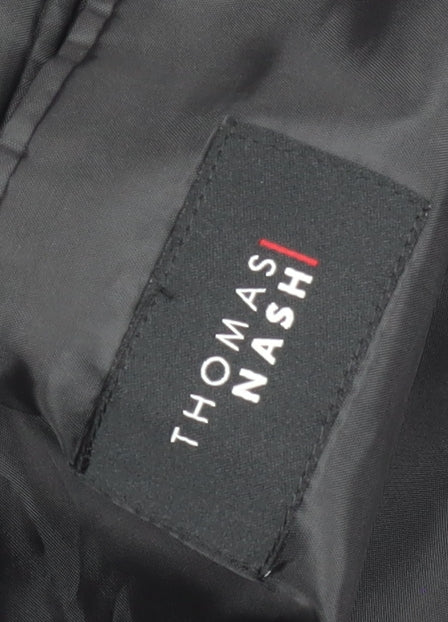 Mens UK Size 44 Thomas Nash Regular Black Suit Jacket