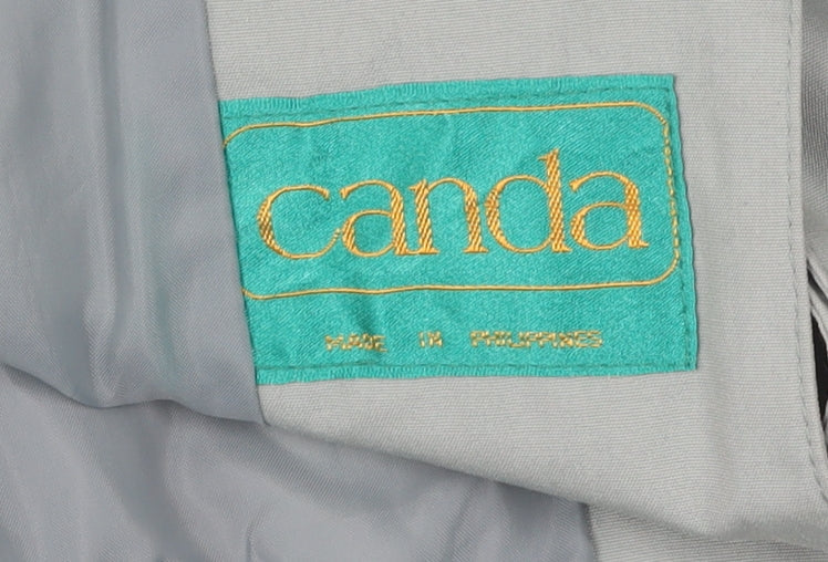 Womens UK Size 10 Canda Blue Trench Coat