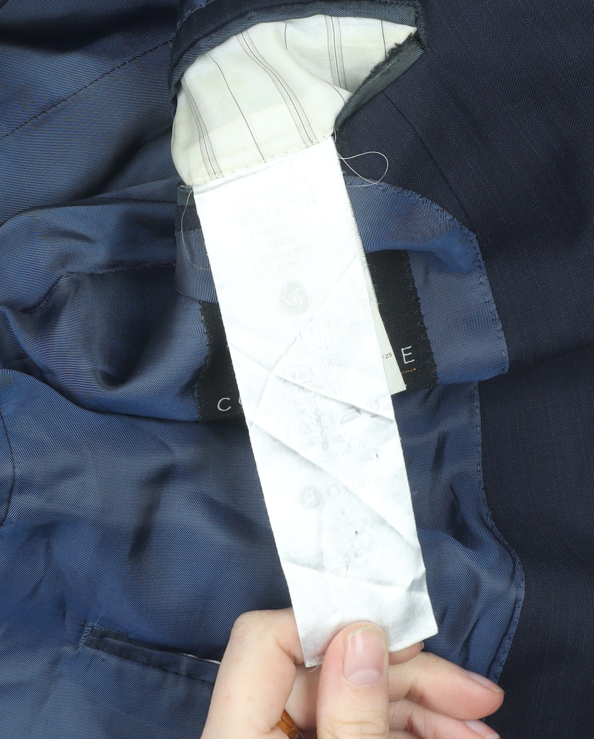 Mens UK Size 40 Marks and Spencer Regular Blue Suit Jacket
